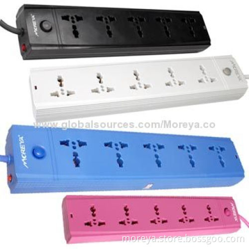 Electrical Receptacle Outlet Universal 5-way Spike Guards, Made ABS Plastic Case and 100% Copper